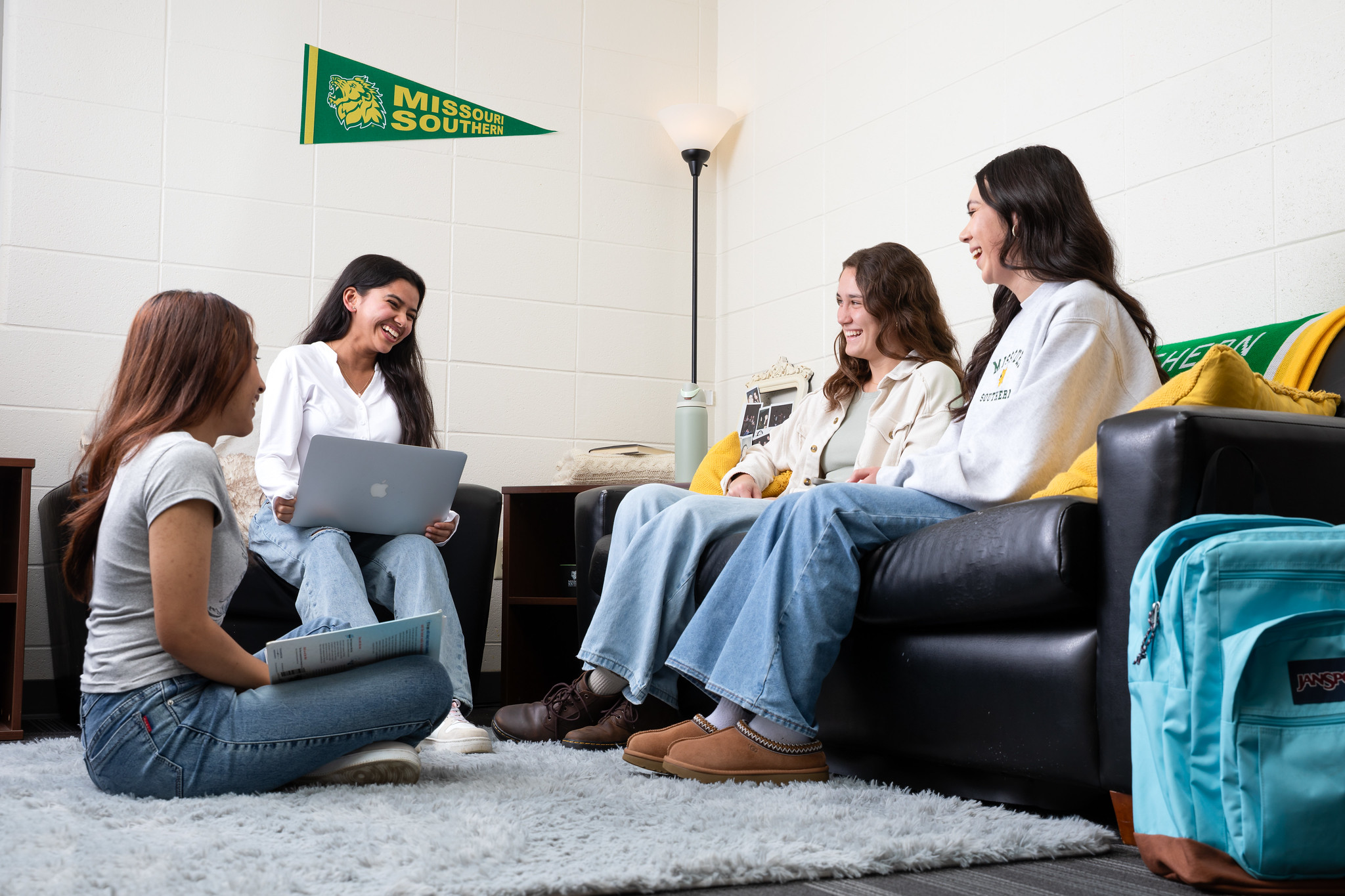 students in dorm 