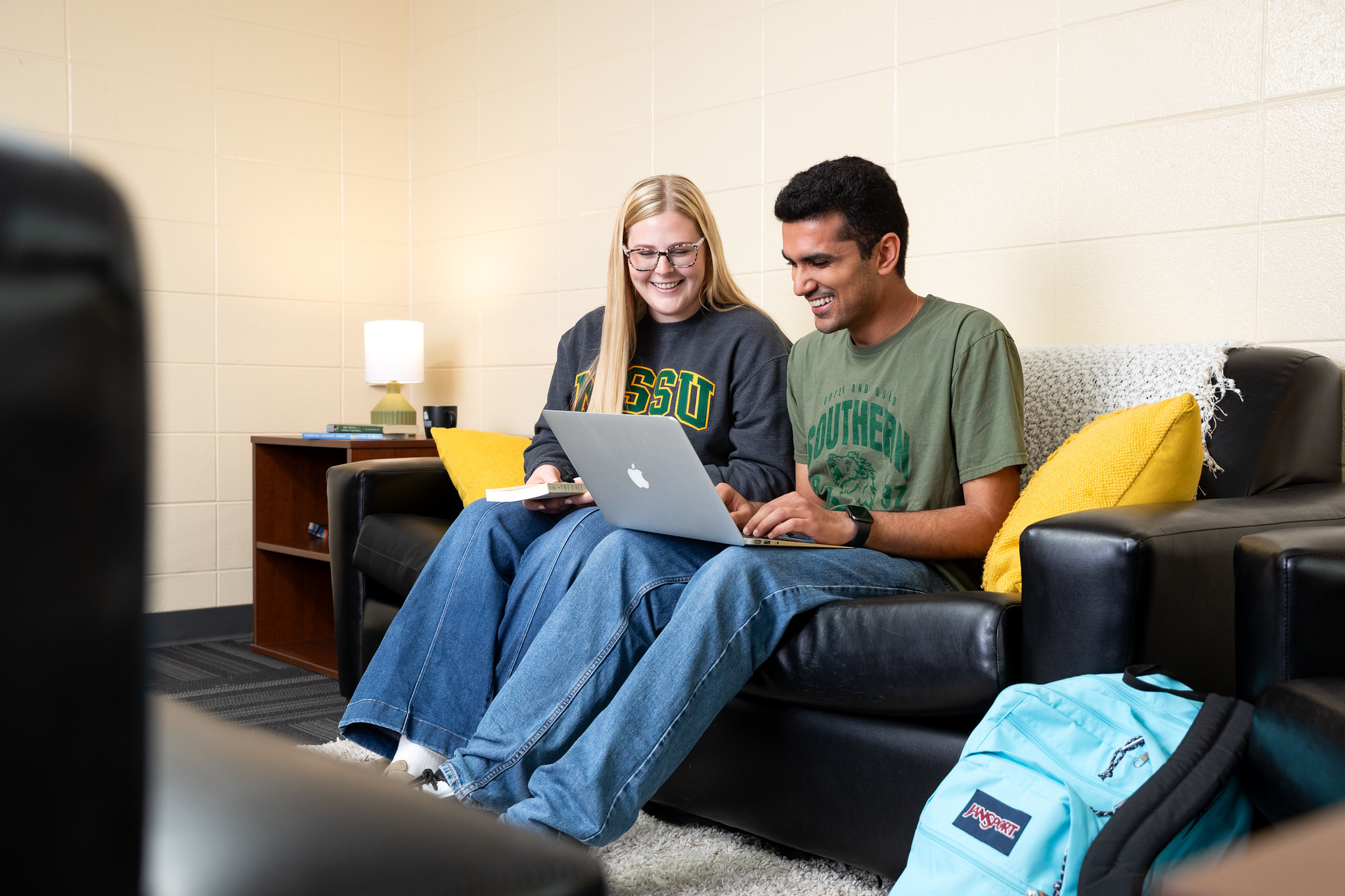 students in apartment
